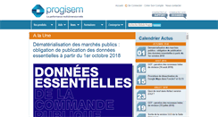 Desktop Screenshot of progisem.com