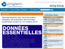 Tablet Screenshot of progisem.com